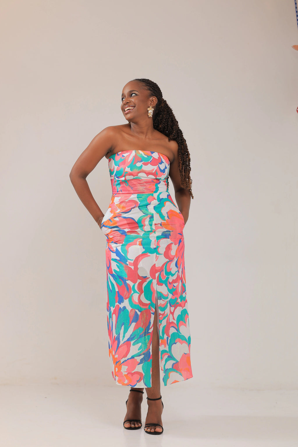 The Lexi multi color dress